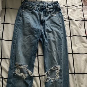 American eagle mom jeans 000 regular